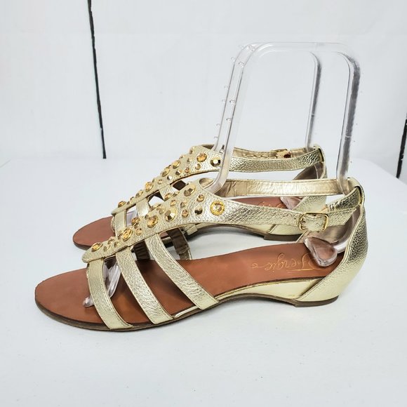 *SOLD* Fergie Islander Leather Thong Sandals - Picture 8 of 10